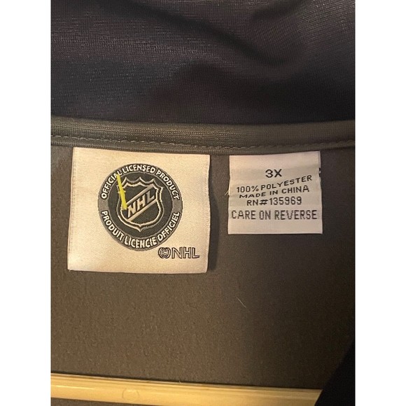 Winnipeg Jets Full Zip Track Jacket NHL Official Reflective Men's Size 3XT - Picture 4 of 5